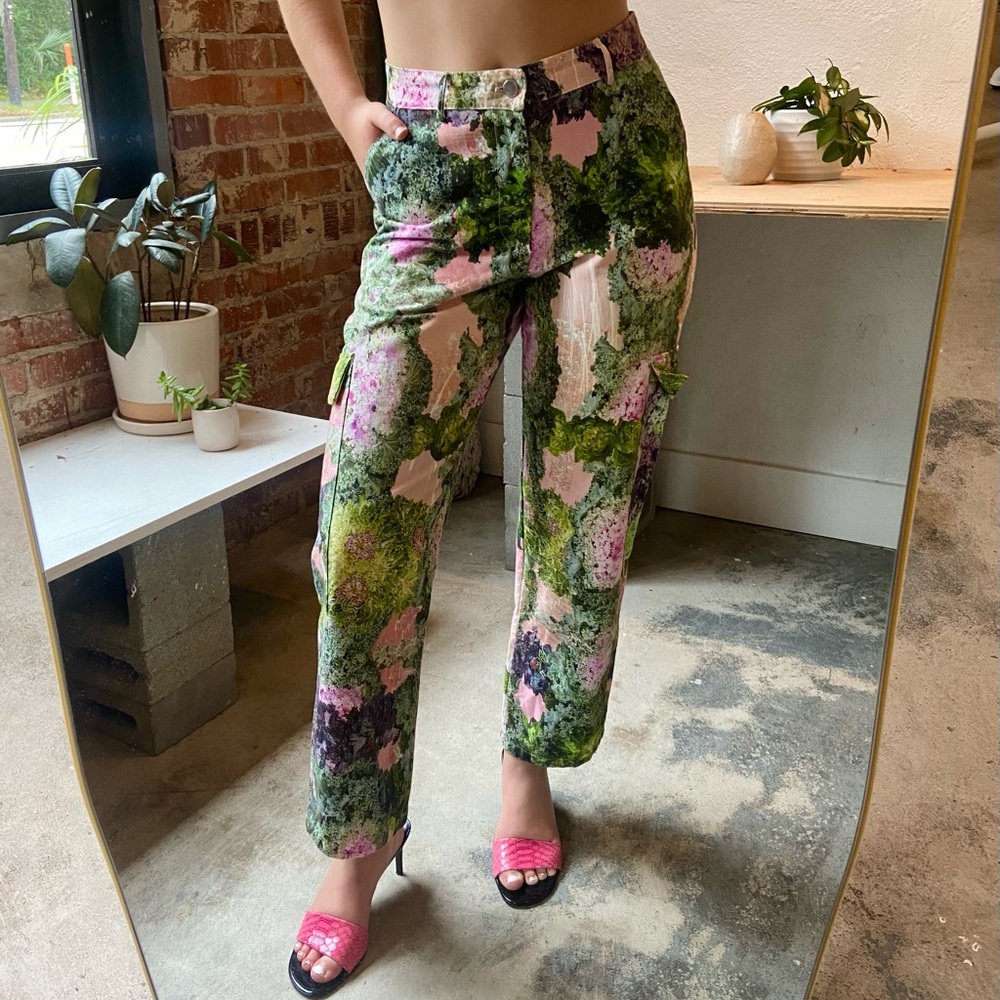 Colina Strada Kale Pink Runway Pants